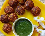 नॉन फ्राइड कॉर्न फ्रिटर्स (non fried corn fritters recipe in Hindi) रेसिपी चरण 5 फोटो