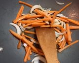 Φωτογραφία βήματος 2 της συνταγής Stir fry με καυτερές γαρίδες