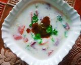 A picture of step 5 of Masala Papad Doi.