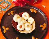 A picture of step 3 of Milk peda homemade creamy milk peda.