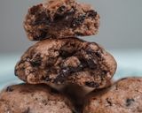 Foto langkah ke 10 dari resep Chocolate Chip NYC Soft Cookies.