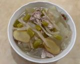 冬瓜榨菜絲肉片湯（電鍋料理）的食譜步驟8照片