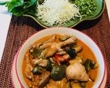 รูปขั้นตอนการทำที่ 3 ของ ขนมจีนแกงไก่