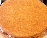 Foto del paso 12 de la receta: Torta de frutillas con crema y dulce de leche
