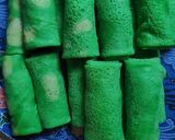 Foto langkah ke 7 dari resep Dadar Gulung Fla susu💚💛.