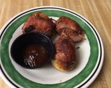 A picture of step 6 of Cheesy Bacon/Ham Bombs.