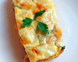 Foto del paso 13 de la receta: Tomates con huevos, cebollas y atún con costra de queso