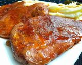 Pas rețetă Cotlet de porc cu sos și cartofi la cuptor 5 fotografie