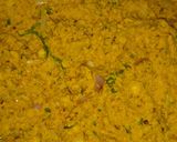 A picture of step 3 of Chana dal Fara.