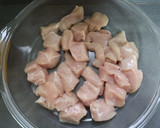Foto del paso 1 de la receta: Pechuga de pollo al albaricoque