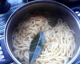 Foto del paso 6 de la receta: Spaghetti con salsa de pollo y champiñones