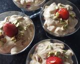 Foto del paso 2 de la receta: Postres de pistacchio 💚 y Fragola 🍓