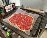 A picture of step 8 of Sourdough Homemade Pizza.