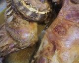 صورة لخطوة 2 من وصفة نص خروف مشوي مع رز بالبهارات