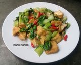 Foto langkah ke 4 dari resep Tumis Pakcoy Tahu Pasek.