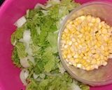 Foto langkah ke 1 dari resep Tumis sawi putih jagung.