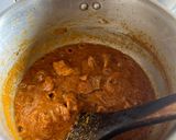 A picture of step 5 of Bhuna hua Gosht.