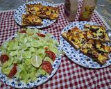عکس مرحله 2 از دستور پیتزا با نون تست🥪