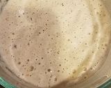 A picture of step 1 of California 100% Whole Grain Sourdough Bread.