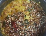 A picture of step 2 of Curry pakoray.