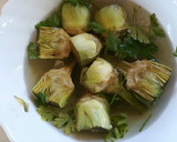 Foto del paso 1 de la receta: Alcachofas en escabeche