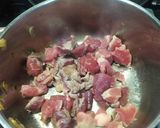 Foto del paso 1 de la receta: Magra en salsa con guisantes