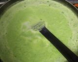 A picture of step 5 of Green peas cheese pudding.