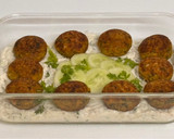 A picture of step 13 of Summer Fit Protein Bowl(Protein Balls with Hung Curd Salad – Weight Loss Special).