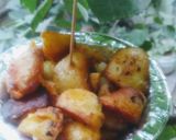 A picture of step 4 of Street style Aloo chaat.