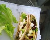 A picture of step 9 of Falafel sandwich | Ta'ameya recipe.
