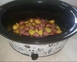 A picture of step 6 of Kielbasa & Potatoes in Crockpot.