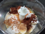 Tortitas de avena y plátano
