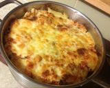 Foto langkah ke 7 dari resep Cheesy Smoked Salmon Pasta Bake.