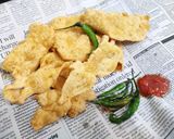 A picture of step 10 of Lasooni Fafda.