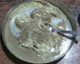 A picture of step 4 of Instant Thandai Masala Powder.