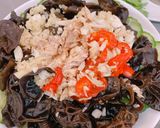 A picture of step 9 of Wood Ear Mushrooms and Chicken Salad.