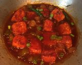 A picture of step 10 of Paneer Chilli.