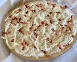 Une image de l'étape 2 de Tarte flambée alsacienne, version healthy 😀.