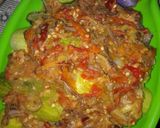 Foto langkah ke 6 dari resep Pecak timun dan terong.