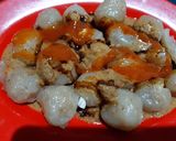 Foto langkah ke 3 dari resep Cilok isi abon simple.