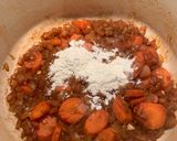 A picture of step 6 of Boeuf Bourguignon (Beef Burgundy Stew).