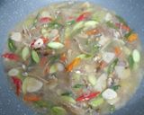 Foto langkah ke 3 dari resep GATA-41: TUMIS DAUN PEPAYA TERI PETAI.