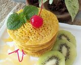 Foto langkah ke 5 dari resep Pancake Labu Kuning.