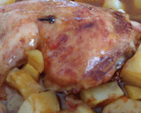 Foto del paso 3 de la receta: Cuartos de pollo en soja y apio al vino