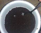 Foto langkah ke 2 dari resep Brownies oreo kukus tanpa telur.