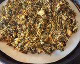 Foto del paso 3 de la receta: Tarta de espinaca pollo y roquefort