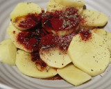 Foto del paso 1 de la receta: Pollo en salsa de mandarina con papas al pimentón en airfryer