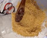 Une image de l'étape 4 de Couscous de manioc accompagné de poisson fourré.