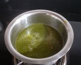 A picture of step 2 of Palak Soup.