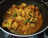A picture of step 3 of Lunch box (Jeera rice,ajwain paratha, pili dal, gobhi aloo sabzi.